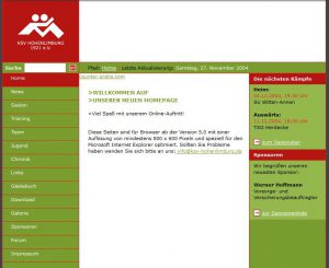 KSV-Website 2004